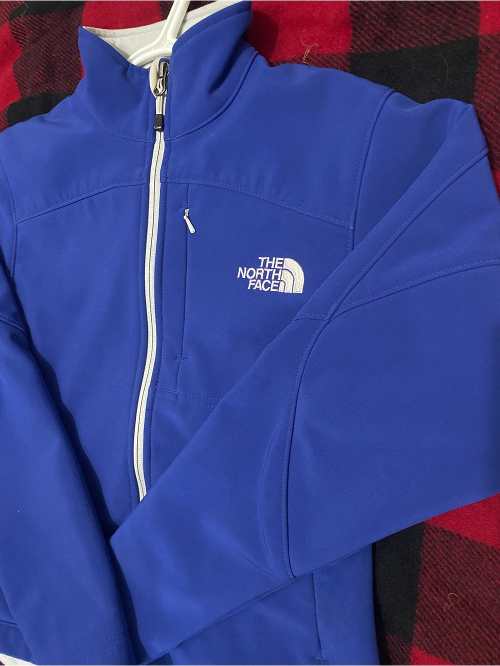 The North Face Women's Caroleena Apex Bionic Softshell Jacket XS Blue  F14